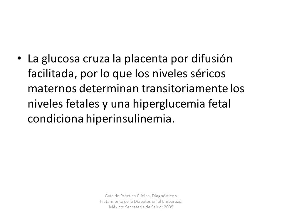 diabetes de difusión facilitada